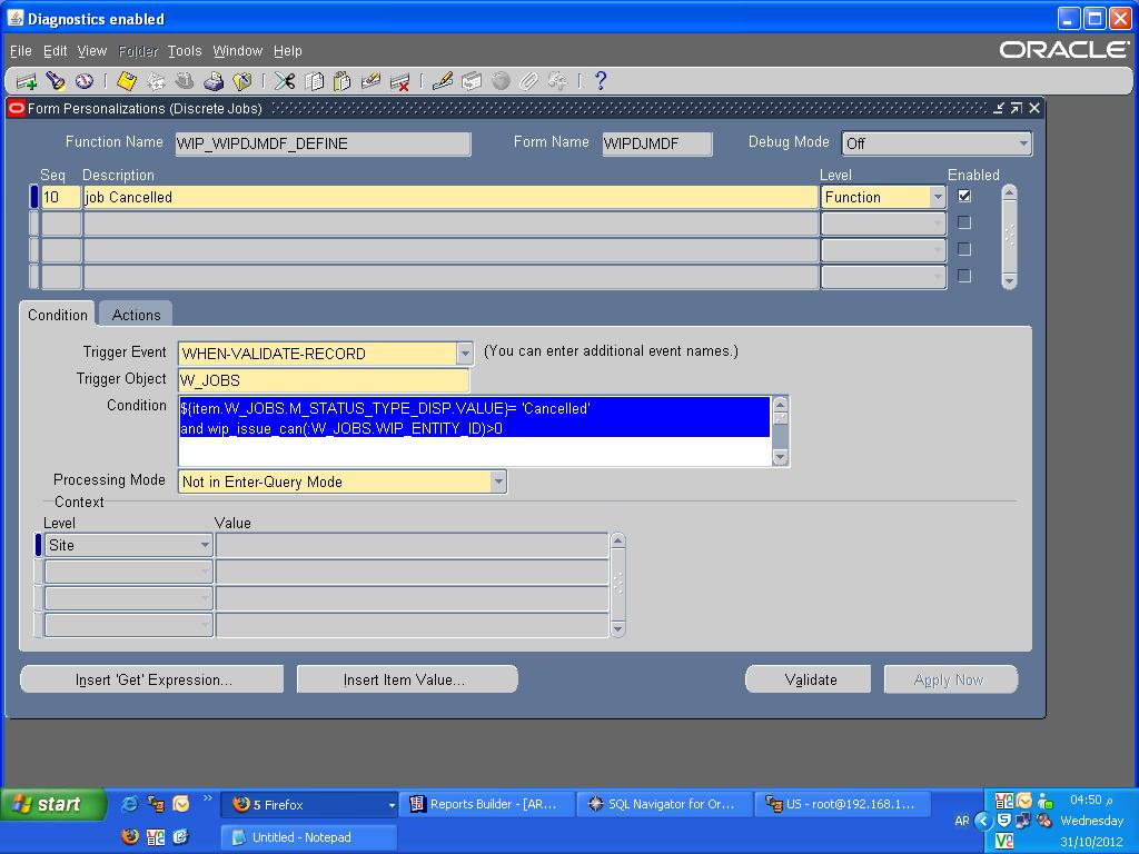 ممكن مساعده فى عمل Personalize