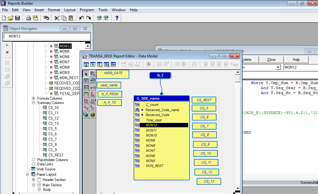 كيفية عمل Dynamic Label In Report Builder