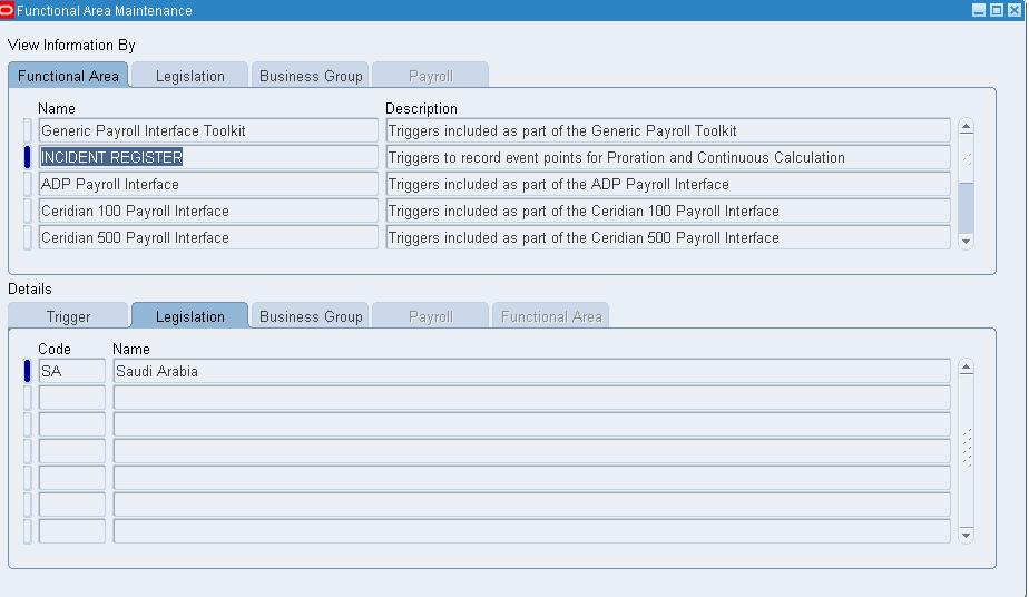 كيفية عمل (Proration) في شاشة تعريف العنصر