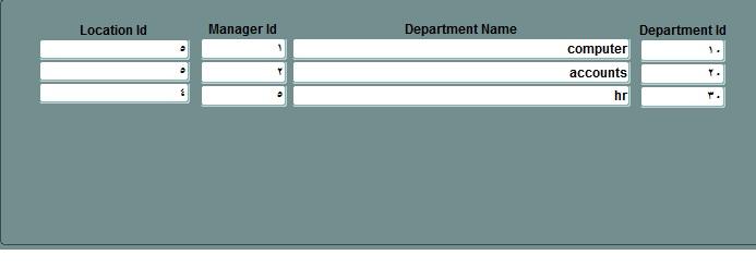 حقل سجل جديد